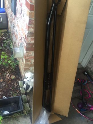 Good looking bars was not expecting them to have bends in them though