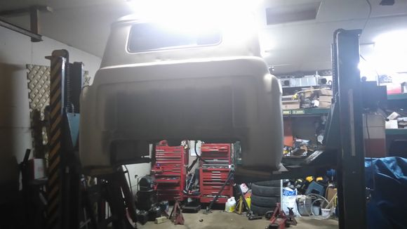 Cab off original chassis