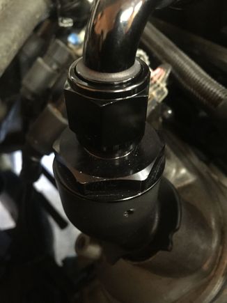 -10an oil cap fitting