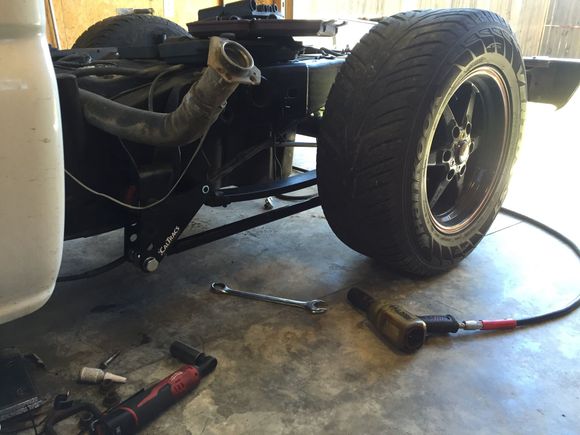 Finished look! Caltracs and flip kit!