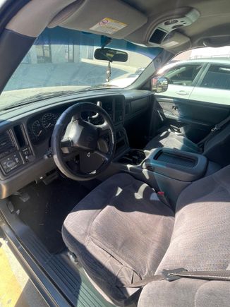 Took out the bench style center console 