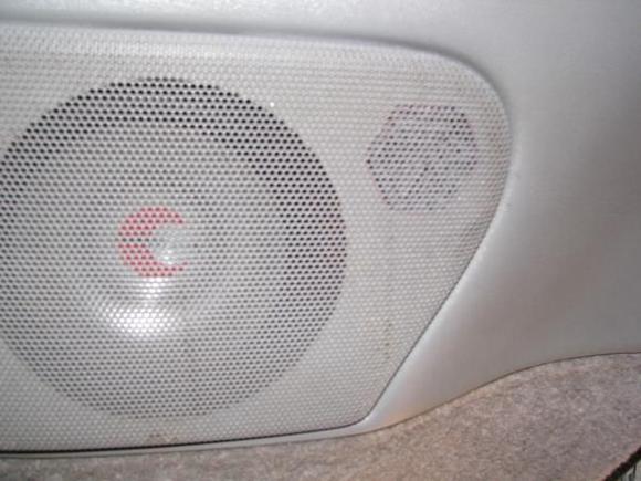 Customized factory speaker grilles