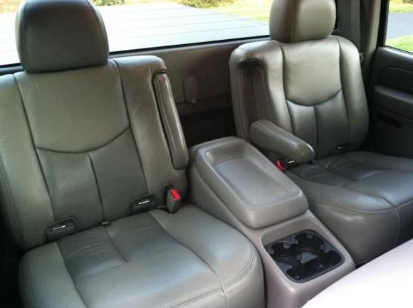 New back seats and console!