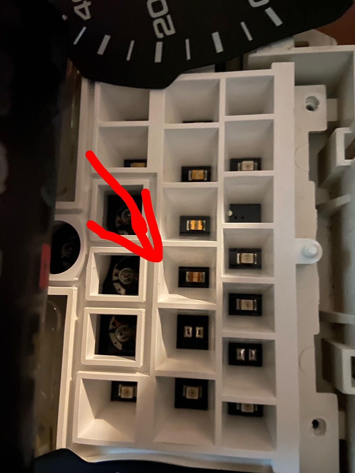 2005 Ranger Instrument / cluster panel lights RangerForums The