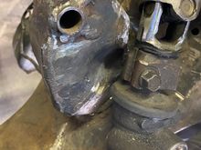 Wire brush, clean, prime and paint.