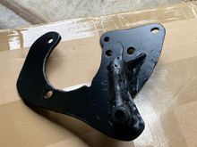 Added a mount for the tensioner pulley.
Welded on some triangles, in the proper directions to counter the forces from the belt.