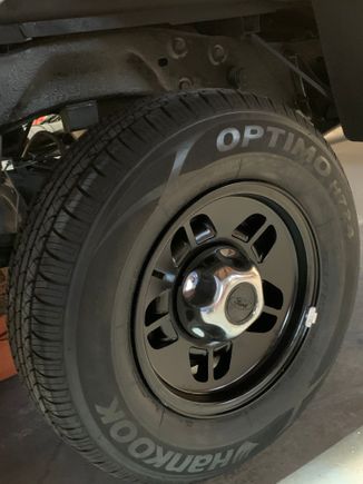 factory Deer hoof wheels 14"