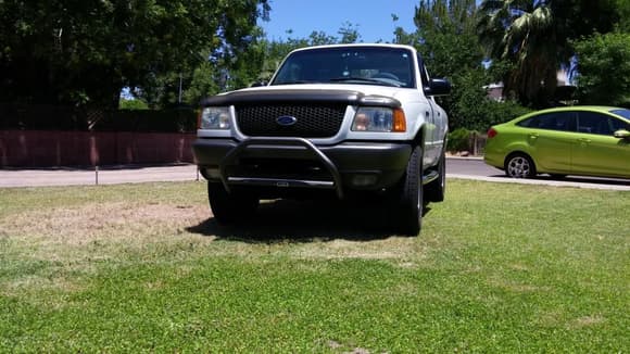 new front with light bar. Once I have the money, I'll add some lights