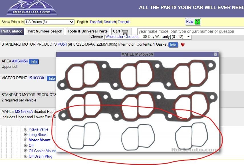 Rough idle/intake manifold gasket RangerForums The Ultimate Ford Ranger Resource