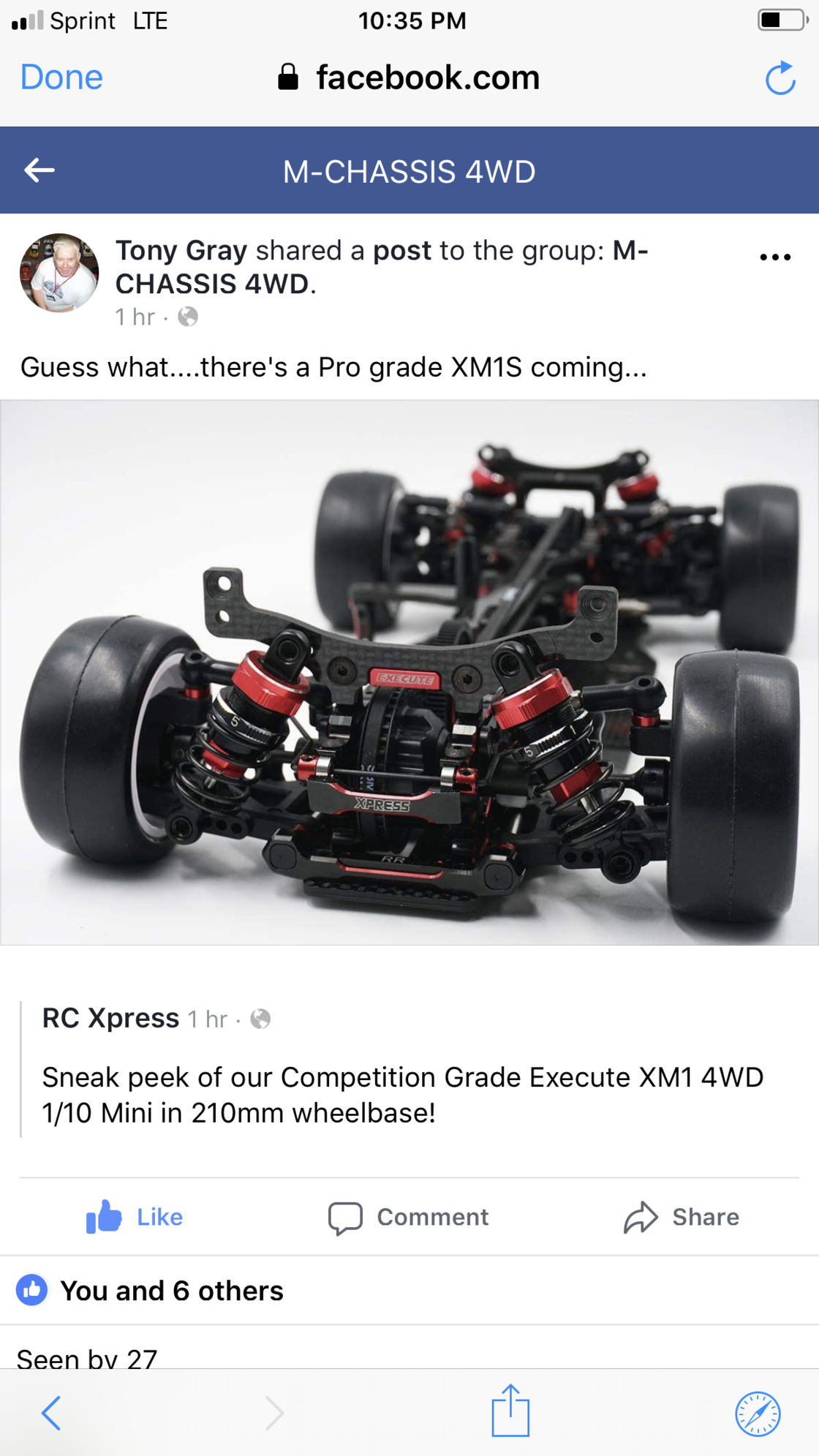 Xpress Execute XM1S, Sport 4WD M-Chassis - Page 12 - R/C Tech Forums