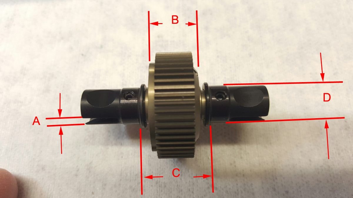 Converting ball to gear diff on RC10 R/C Tech Forums