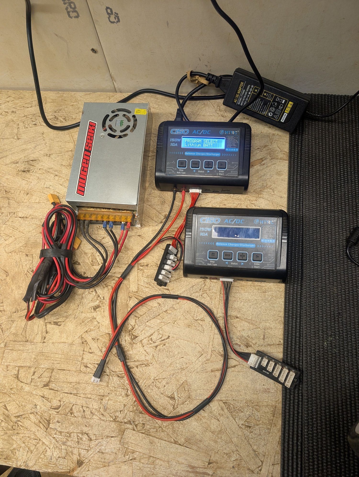 Ac/DC chargers two plus 30 amp power supply 100 plus shipping - R/C ...