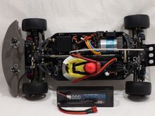 Driver figure and two battery packs
