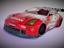 Hpi Carbon Super Nitro Rs4 Nissan 350Z Nismo GT.
