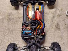 Chassis with electronics 