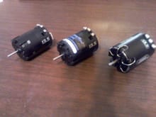 Shown are two TeamScream 13.5 motors and one Reedy 13.5.  The Reedy motor is no longer available.  The two remaining TeamScream motors are available for $30 each or $50 for the pair.