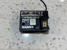 Airtronics receiver RX-461   Side of case cracked  
$25 plus shipping 