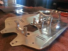 Gorillamaxx G4 before restoration with GB Racing Chassis Mounts &amp; UE Monoblock installed