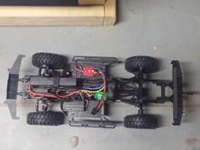 SCX-10 2 Kit, 1080 hobbywing WP ESC, Holmes Hobbies 27 T motor and Tactic Rx/Tx