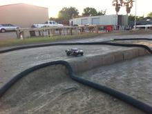 Practice at the track