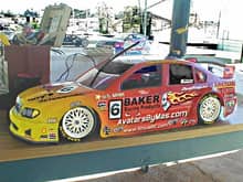 My 1:5th scale BMW Super Touring Car at the 2004 ROAR Region 12 1:5 Scale Championships.