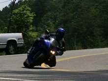 really slow pace at deals gap (318 curves in 11 miles) motorcycle heaven