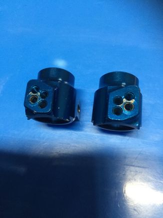 B hole only used and all holes are 100% fine 