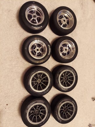 Stock tires and General Lee Vectors w/Protoform VTA tires