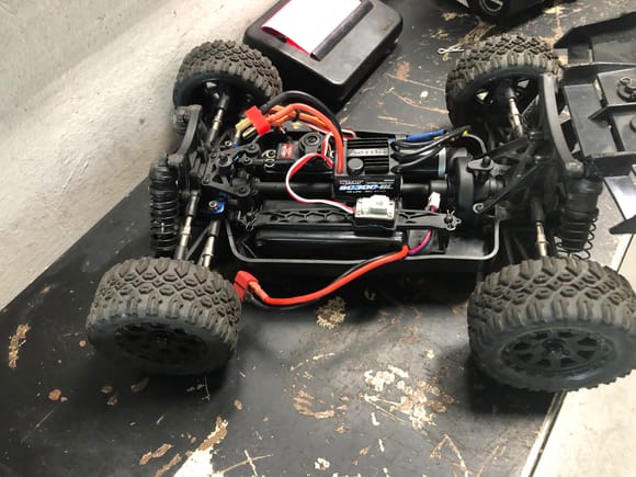 Back up and running. The new motor was fine. The original esc must have also been damaged. Skatepark was rough on it. What first looked like just a broken esc mount, ended up being motor/esc as well. 