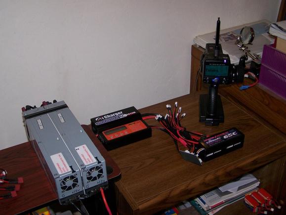 My New Charging-station;

iCharger 3010B w/HP 12/24v 47A 1150W PSU's

My New Futaba 3PKSuper
