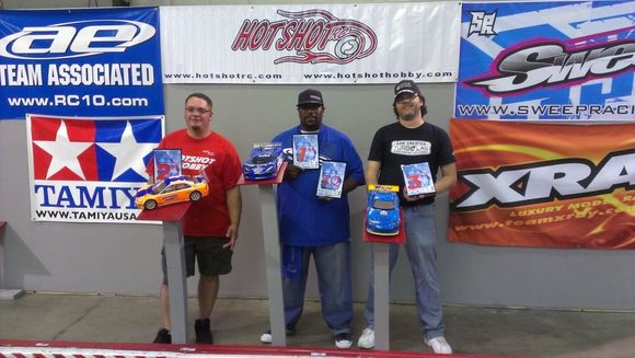 USGT A-Main
1st Myron "Battman"
2nd Chris Estrada
3rd Mike Faunce