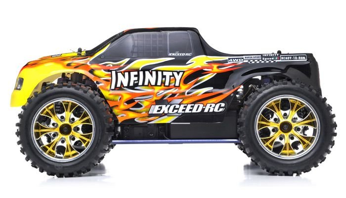 Exceed infinity hot sale rc truck