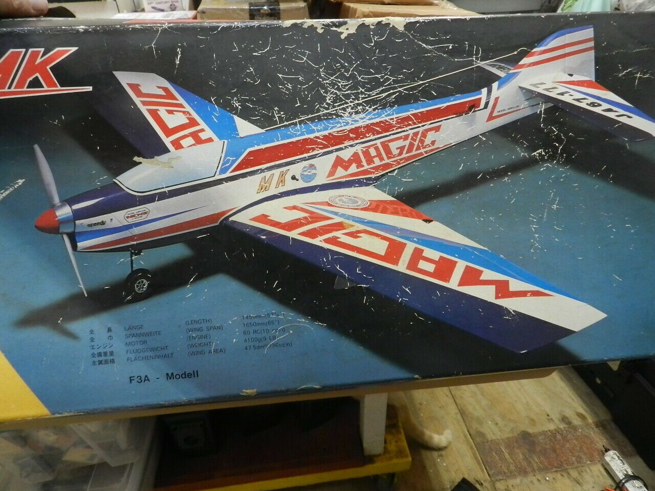 Magic F3A R/C Airplane kit by LMK 