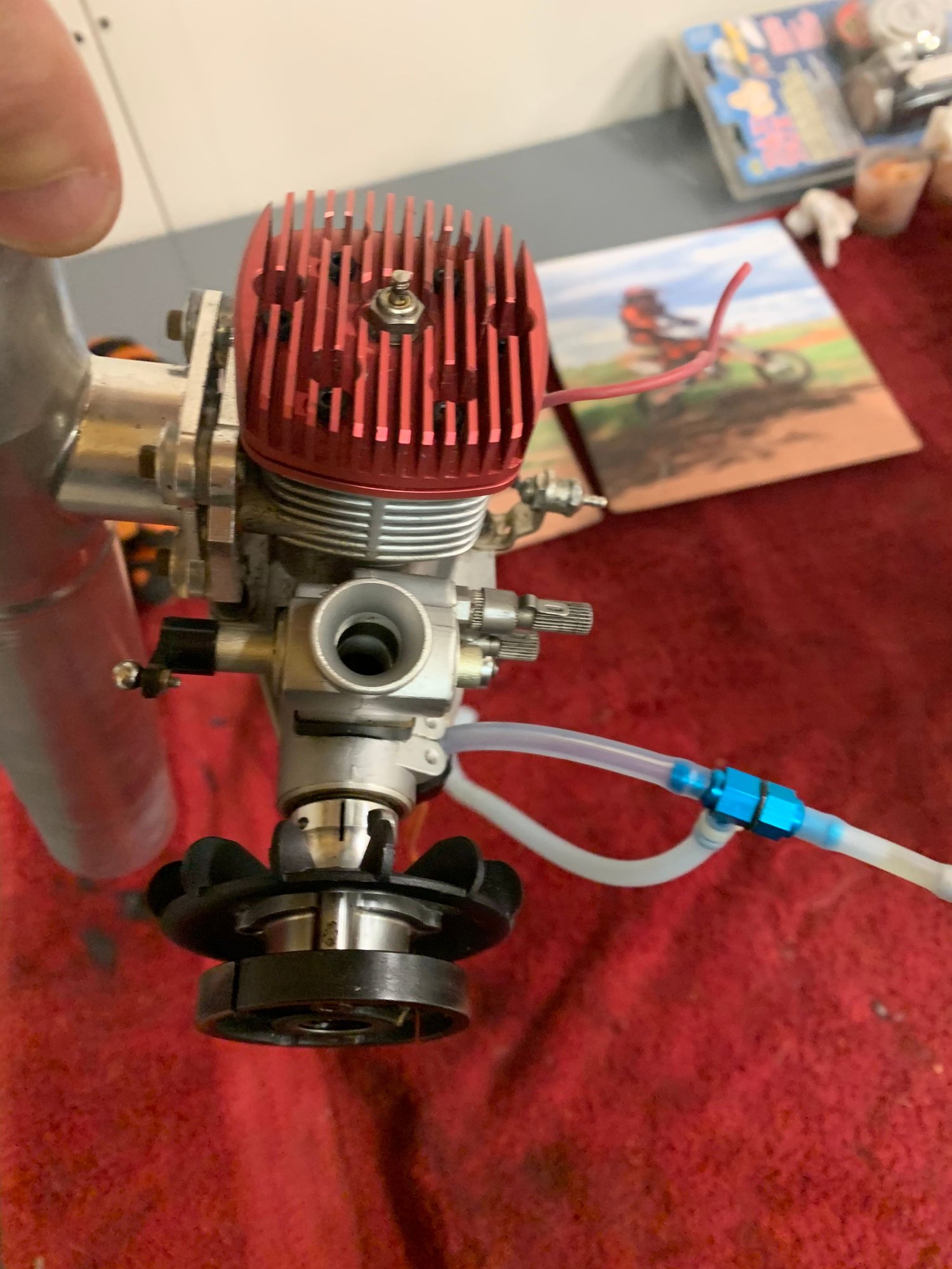 Ys91red head heli engine RCU Forums