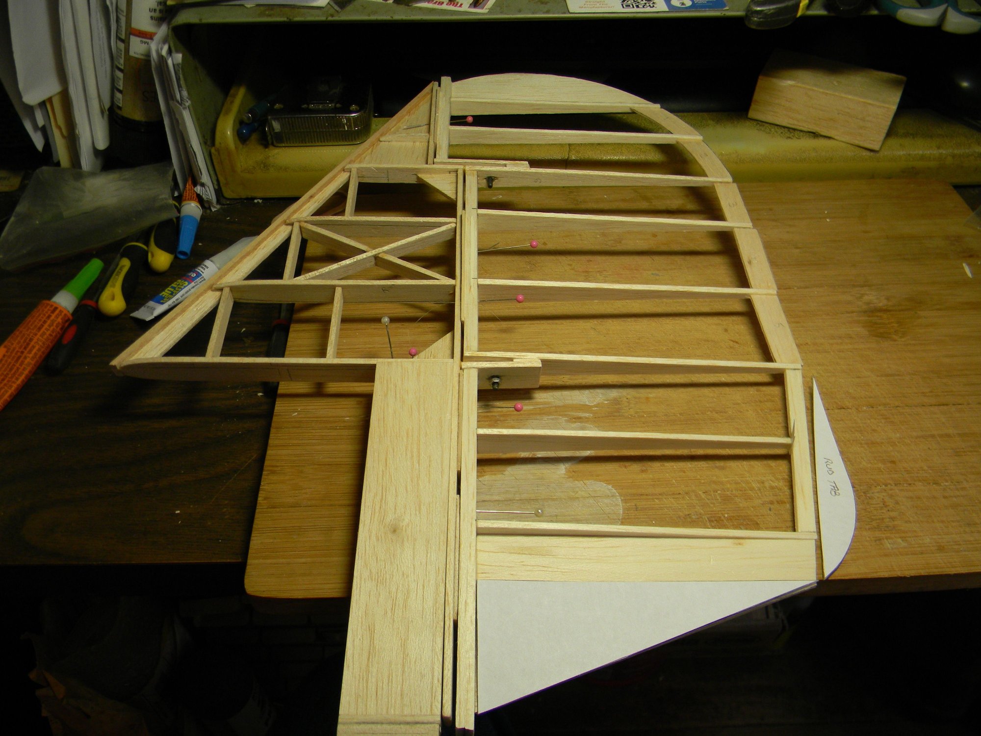 Prototype rudder