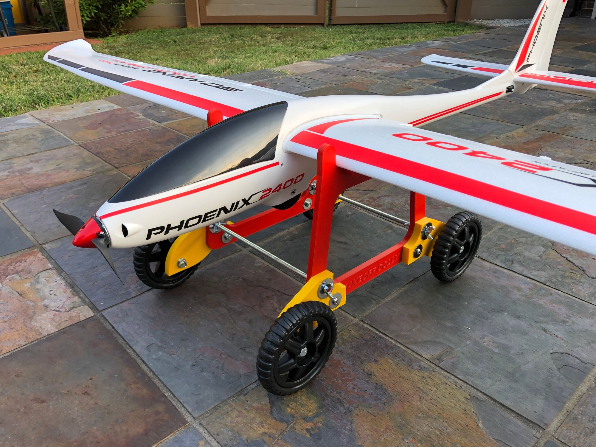 Adjustable Airplane TAKEOFF DOLLY RCU Forums