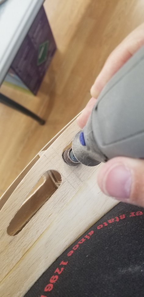Followed with drum-sander -