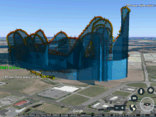 Full flight 3D image.