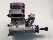 Exhaust side of engine