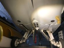 Had dead stick due to turbine shut off landed in grass scrapped on right 