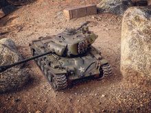 Tamiya M26 Pershing with T84 track. 