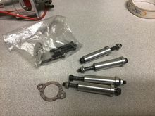 Prop washer and bolts are inside the bag