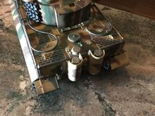 Fender extensions make the Tiger look complete.