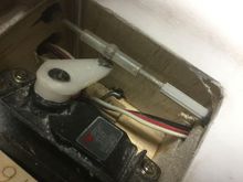 Close up up control rod