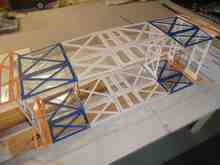 Adjustable Aileron joiners in place.