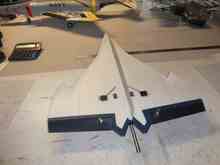 New laminated keel in place.