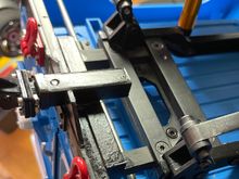 Shows the hitch mount. It's all styrene but very solid. 