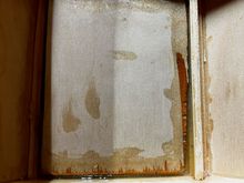 1/4" Plywood to reinforce the area.