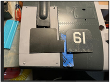 Cut out.  Original Byron piece on the right.