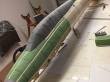 Early days on the fuselage plug